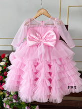 Load image into Gallery viewer, BT1472 Cherished Blush Frolic Dress – Every Twirl Tells a Story