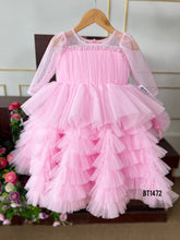 Load image into Gallery viewer, BT1472 Cherished Blush Frolic Dress – Every Twirl Tells a Story