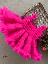 Load image into Gallery viewer, BT1474 Heavy Ruffle Elastic Party Wear