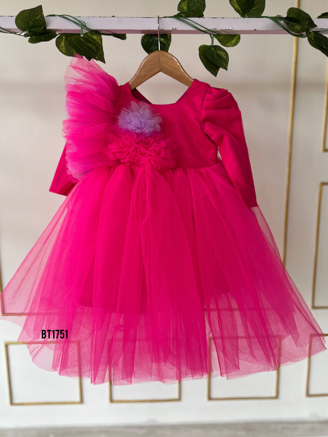 BT1751 Bright Blossom Celebration Dress for Tiny Dames