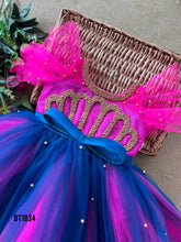 Load image into Gallery viewer, BT1834 Royal Fuchsia Fantasy Gown for Mini Majesties