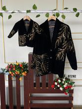 Load image into Gallery viewer, BT2182 Golden Glow Dad-Son Matching Suits ✨🖤