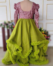 Load image into Gallery viewer, BT2244 ✨ Enchanted Garden Princess Gown For Mom – A Magical Fairytale Awaits! 🌿💖