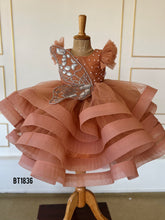Load image into Gallery viewer, BT1836 Cinnamon Sparkle Butterfly Gown