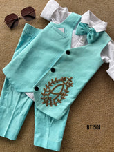 Load image into Gallery viewer, BT1501 Seaside Sophisticate: Boys&#39; Mint Green Ensemble
