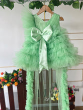 Load image into Gallery viewer, BT1603 Spring Whimsy – Baby’s Fresh Green Gala Dress