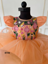 Load image into Gallery viewer, BT1748 Blossom Embroidered Sunset Dress - A Fairytale in Fabric
