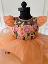 Load image into Gallery viewer, BT1748 Blossom Embroidered Sunset Dress - A Fairytale in Fabric
