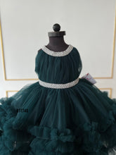 Load image into Gallery viewer, BT1740 Midnight Sapphire Soirée Gown - A Regal Affair for Tiny Tots