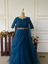 Load image into Gallery viewer, BT2148 Mommy & Me Enchanting Teal Duo for Magical Celebrations 🌟💙