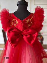 Load image into Gallery viewer, BT1522 Twinkle in Red – Baby's Festive Party Dress