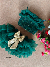 Load image into Gallery viewer, BT1489 Emerald Elegance - Little Gem's Party Dress