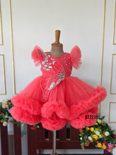 Load image into Gallery viewer, BT2231 🎀✨ Fiery Fairy Princess Dress – A Magical Look for Your Little Star! 👑❤️