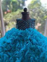 Load image into Gallery viewer, BT1758 Oceanic Splendor Sequin Dress for Little Trendsetters
