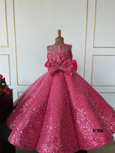 Load image into Gallery viewer, BT1866 Glittering Fuchsia Fantasy: Sparkle Celebration Dress