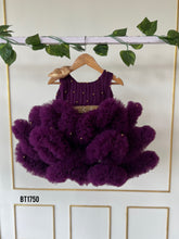 Load image into Gallery viewer, BT1750 Enchanted Evening: Regal Purple Princess Dress