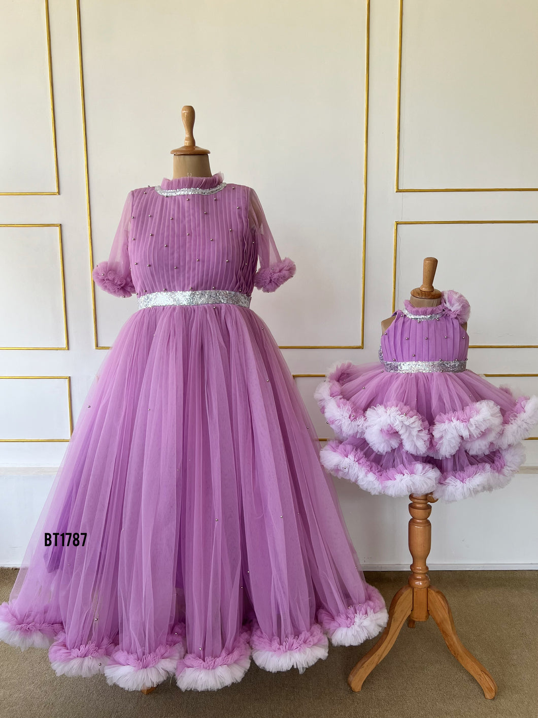 BT1787 Lavender Dream – Mom & Baby Elegance Combo
