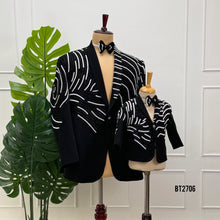 Load image into Gallery viewer, BT2706 Noir Eclipse Dad & Son Blazer Set