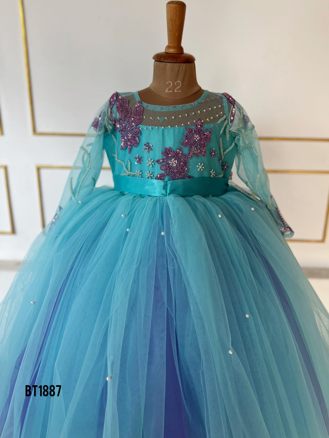 BT1887 Enchanted Princess Party Gown