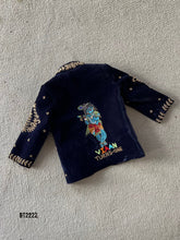 Load image into Gallery viewer, BT2222 Krishna Theme Party Wear Jacket For Baby Boys