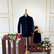 Load image into Gallery viewer, BT2313 🌟 Royal Charm Velvet Suit for Little Princes! 👑✨