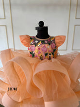 Load image into Gallery viewer, BT1748 Blossom Embroidered Sunset Dress - A Fairytale in Fabric