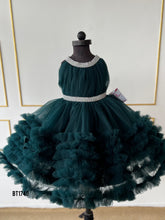 Load image into Gallery viewer, BT1740 Midnight Sapphire Soirée Gown - A Regal Affair for Tiny Tots