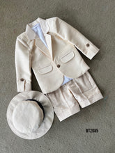 Load image into Gallery viewer, BT2085 🌞 Little Gentleman’s Summer Charm: Perfect for Every Occasion 🎩