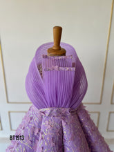 Load image into Gallery viewer, BT1913 Lavender Dream: Girls' Enchanted Party Gown