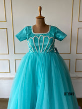 Load image into Gallery viewer, BT1949 Enchanting Aqua Blue Gown – Perfect for Special Occasions