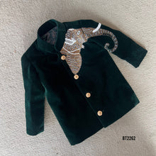 Load image into Gallery viewer, BT2262 🐘✨ The Royal Elephant Jacket – A Statement Look for Little Kings 👑🌿