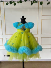 Load image into Gallery viewer, BT1688 Enchanted Garden Princess Baby Party Dress