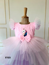 Load image into Gallery viewer, BT1828 Whimsical Unicorn Twirl Dress
