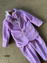 Load image into Gallery viewer, BT1957 Charming Lilac Pearl-Studded Party Wear Suit for Baby Boys