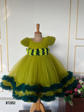 Load image into Gallery viewer, BT2052 🌿 Enchanted Forest Party Dress for Little Princesses 🌿