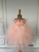 Load image into Gallery viewer, BT1980 Peach Blossom Princess: A Dreamy Dress for Her Special Day