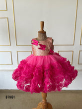 Load image into Gallery viewer, BT1881 Enchanted Fuchsia Fairy Frock for Little Stars