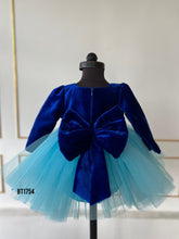 Load image into Gallery viewer, BT1754 Royal Velvet &amp; Whisper Tulle Dress for Tiny Fashionistas
