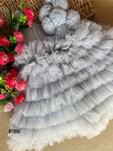 Load image into Gallery viewer, BT1592 Whimsical Pastel Ruffle Blossom Dress
