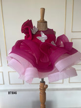 Load image into Gallery viewer, BT1846 Butterfly Tulle Dress for Baby Girls