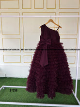 Load image into Gallery viewer, BT258 Regal Ruffle Elegance Dress - A Majestic Match for Mom &amp; Baby!
