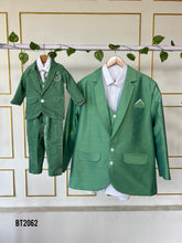 Load image into Gallery viewer, BT2062 Dapper Prince Party Wear Suit for Little Boys 🌟👶💚