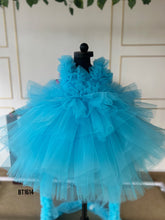 Load image into Gallery viewer, BT1614 Turquoise Twirl: A Cascade of Blue for Your Little Dancer