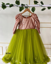 Load image into Gallery viewer, BT1743 Enchanted Garden: Kid's Party Gown