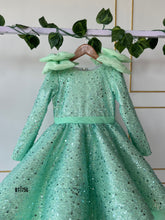 Load image into Gallery viewer, BT1756 Enchanted Sparkle Mint Sequin Party Dress