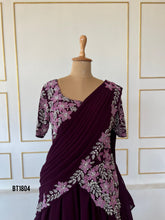 Load image into Gallery viewer, BT1804 Elegant Mom & Baby Grace Combo – Enchanting Plum