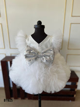 Load image into Gallery viewer, BT1625 Pompom Party Wear Frock For Baby Girls