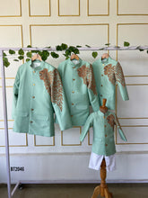 Load image into Gallery viewer, BT2046 🦁 "Lion King Family Sherwani Set" 👑