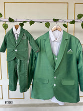 Load image into Gallery viewer, BT2062 Dapper Prince Party Wear Suit for Little Boys 🌟👶💚