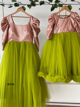 Load image into Gallery viewer, BT1743 Sunshine Sparkle Dress - Vibrant Mother & Child Duo